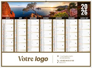Calendrier personnalisé liberté paca 2026 2