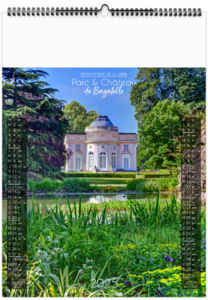 Calendrier personnalisé parcs et châteaux 2026 6