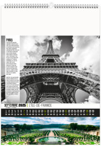 Calendrier personnalisé patrimoine de france 2026 10