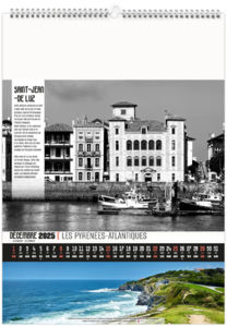 Calendrier personnalisé patrimoine de france 2026 13
