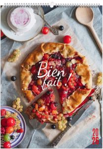 Calendrier personnalisé plats et desserts 2026 5