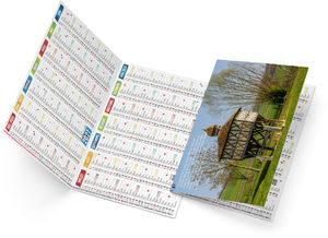 Calendrier poche publicitaire Ange 2027 1