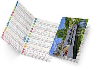 Calendrier poche publicitaire Ange 2027 3