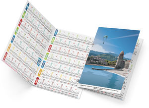 Calendrier poche publicitaire Lila 2027 2