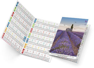 Calendrier poche publicitaire Lila 2027