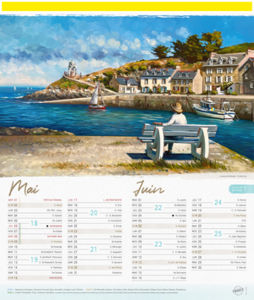 Calendrier publicitaire à personnaliser artiste, Blythe Scott 2