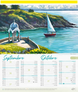 Calendrier publicitaire à personnaliser artiste, Blythe Scott 4