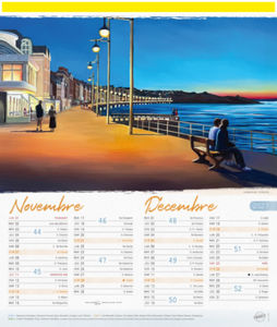 Calendrier publicitaire à personnaliser artiste, Blythe Scott 5