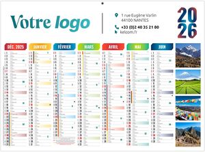 Calendrier publicitaire alexandre 2026 1