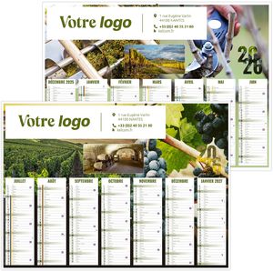 Calendrier publicitaire aymeric 2026