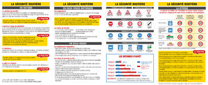 Calendrier publicitaire code route, Le Code de la Route