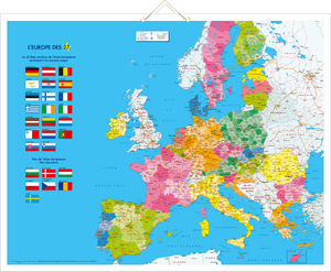 Calendrier publicitaire contre collé, Uni-Europe 1