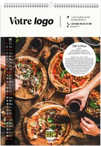 Calendrier publicitaire couleurs cuisine 2026 7