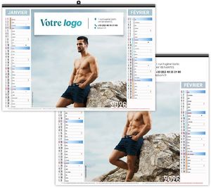 Calendrier publicitaire fatal 2026 9