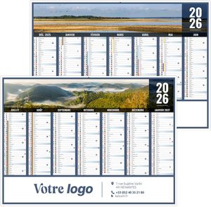 Calendrier publicitaire liberté grand