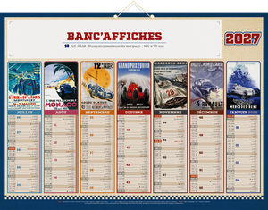 Calendrier publicitaire personnalisé affiches pub, Affibanque 1