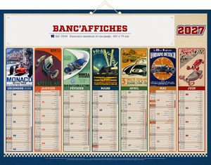 Calendrier publicitaire personnalisé affiches pub, Affibanque
