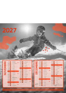 Calendrier publicitaire photographe, Enfants 5
