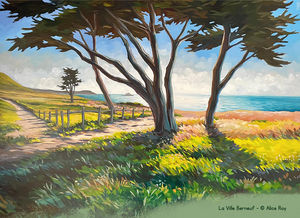 Calendrier publicitaire poches paysages, Peintures 3