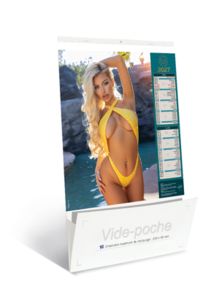 Calendrier publicitaire sexy vide poches, Belles 1