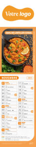 Calendrier publicitaires illustrés cuisine, En cuisine ! 2