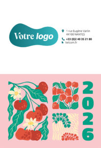 Calendriers de poches publicitaires Zenattitude, Zenattitude 1