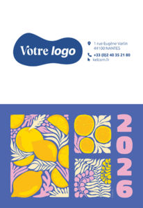 Calendriers de poches publicitaires Zenattitude, Zenattitude