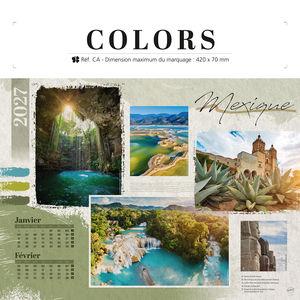 Calendriers publicitaire illustré - Colors 1