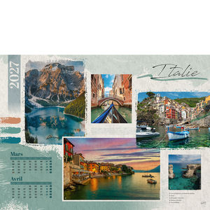 Calendriers publicitaire illustré - Colors 2
