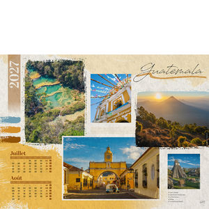 Calendriers publicitaire illustré - Colors 4