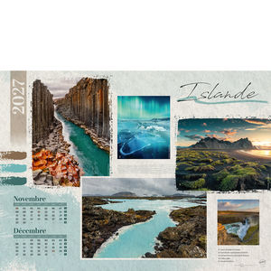 Calendriers publicitaire illustré - Colors 6