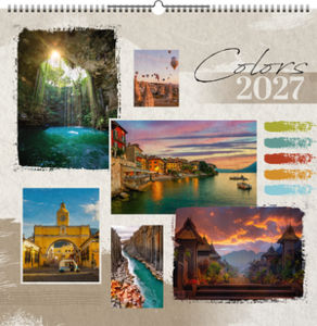 Calendriers publicitaire illustré - Colors