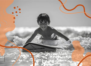 Calendriers publicitaires de poches enfants, Enfants Noir et Blanc 2