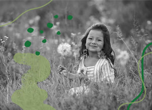 Calendriers publicitaires de poches enfants, Enfants Noir et Blanc 3
