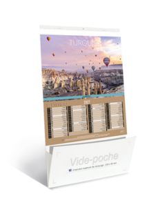Calendriers publicitaires vide poche, Sites du Monde 4