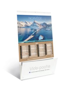 Calendriers publicitaires vide poche, Sites du Monde 5