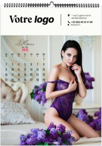 Calendrier entreprise lingerie 2026 8