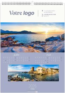 Calendrier entreprise paysages 2026 1