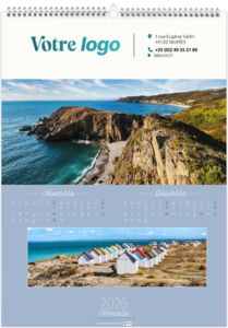 Calendrier entreprise paysages 2026 4