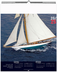 Calendrier entreprise voile classique 2026 4