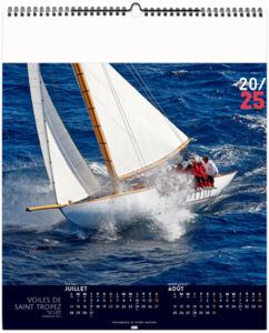 Calendrier entreprise voile classique 2026 7