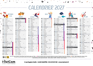 Evénements - Calendrier Personnalisé 1