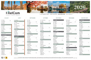 Voyages - Calendrier Personnalisé 6