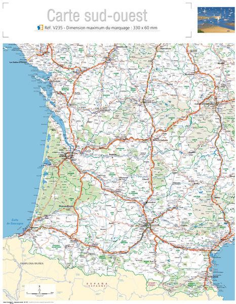 Ancienne collection : Map Sud Ouest