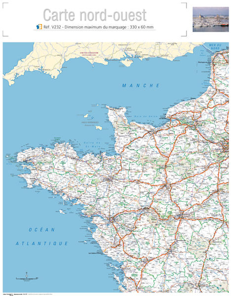 Ancienne collection : Map Nord Ouest