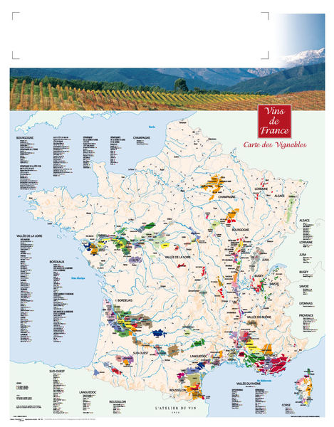 Ancienne collection : Map Vinicole