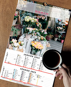 Calendriers à feuillets